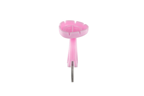 Pink & White Tweezer Glue Rings - Wholesale (Pack of 5)