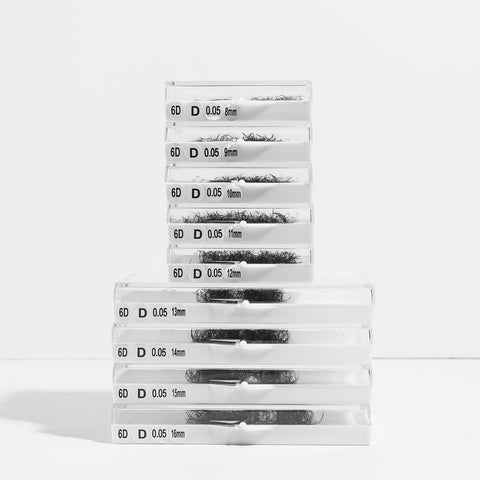 6D Pre-Made Loose Mega Volume Fans Single Length