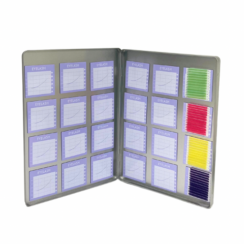 Magnetic Storage Box with 24 Lash Tiles