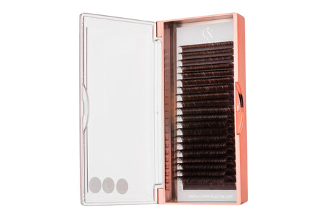 .05 Colored Volume Lashes Mixed Trays (9-20mm per tray)